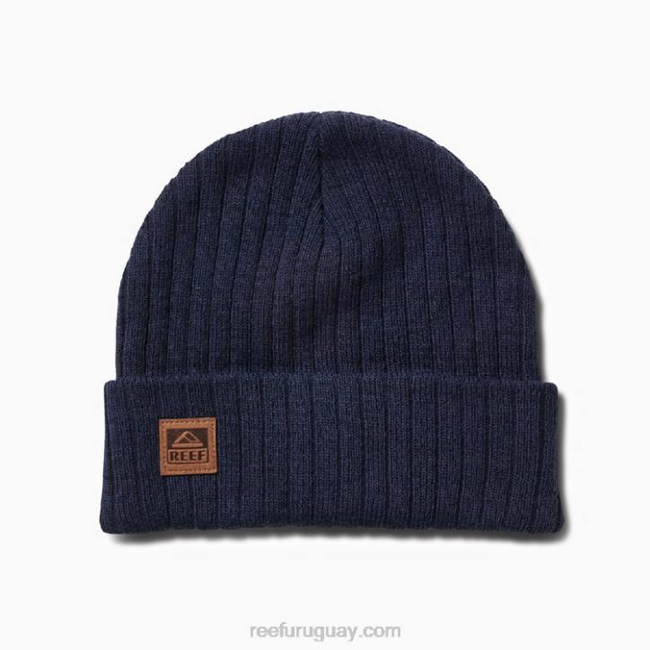 insignia azul R2BV793 gorro con vuelta jenks Reef hombres