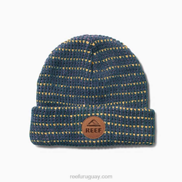 insignia azul R2BV796 gorro bernie con vuelta Reef hombres