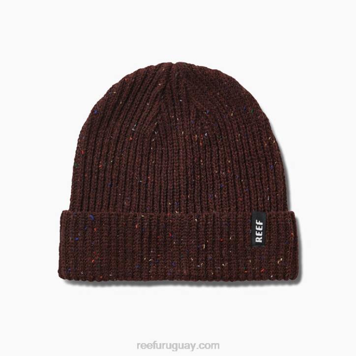 marrón más loco R2BV797 gorro downey con vuelta Reef hombres