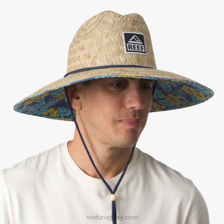 azul aruba R2BV773 sombrero de salvavidas de rompeolas Reef hombres