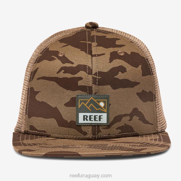 cilantro R2BV765 gorra de camionero backwoods snapback Reef hombres