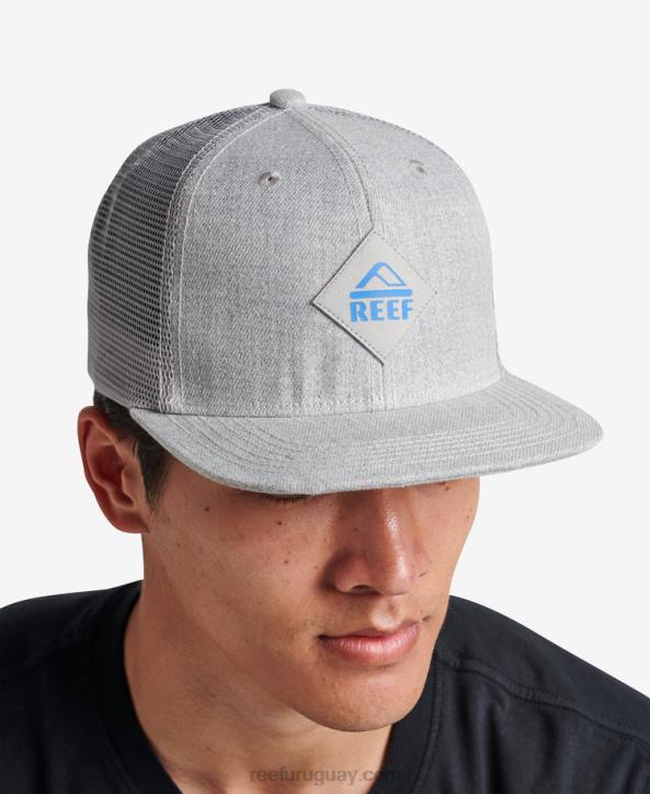 cuero gris R2BV767 gorra de camionero madre snapback Reef hombres
