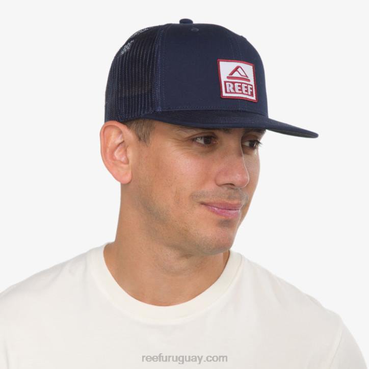insignia azul R2BV769 gorra snapbk de sarga eades Reef hombres