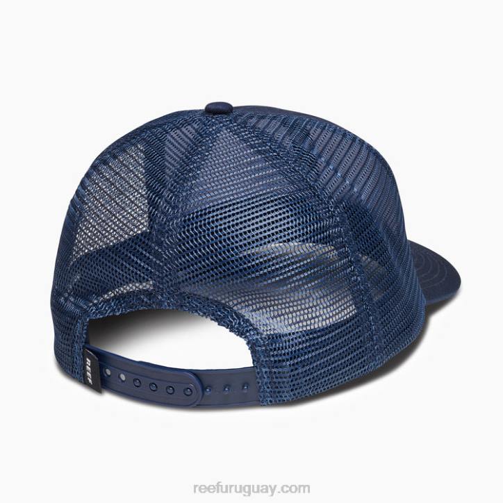 insignia azul R2BV770 gorra de camionero snapback townsend Reef hombres