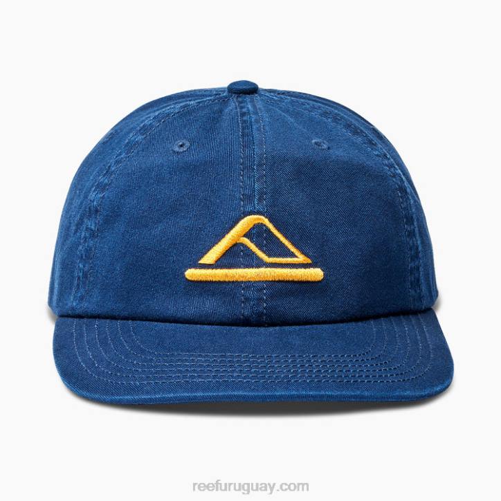 insignias azules R2BV759 gorra sin estructura strapback de ardo Reef hombres