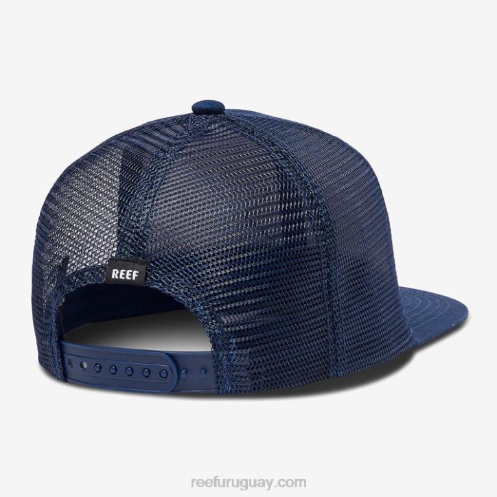 insignias azules R2BV766 gorra de camionero madre snapback Reef hombres
