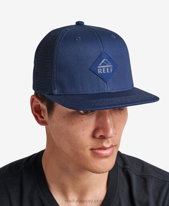 insignias azules R2BV766 gorra de camionero madre snapback Reef hombres