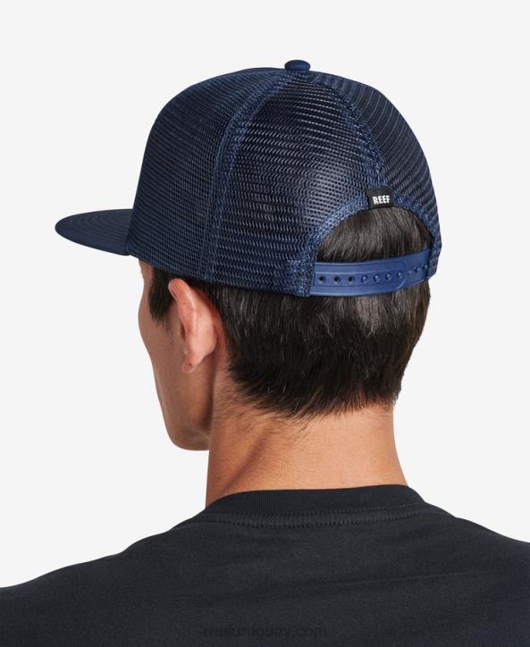 insignias azules R2BV766 gorra de camionero madre snapback Reef hombres