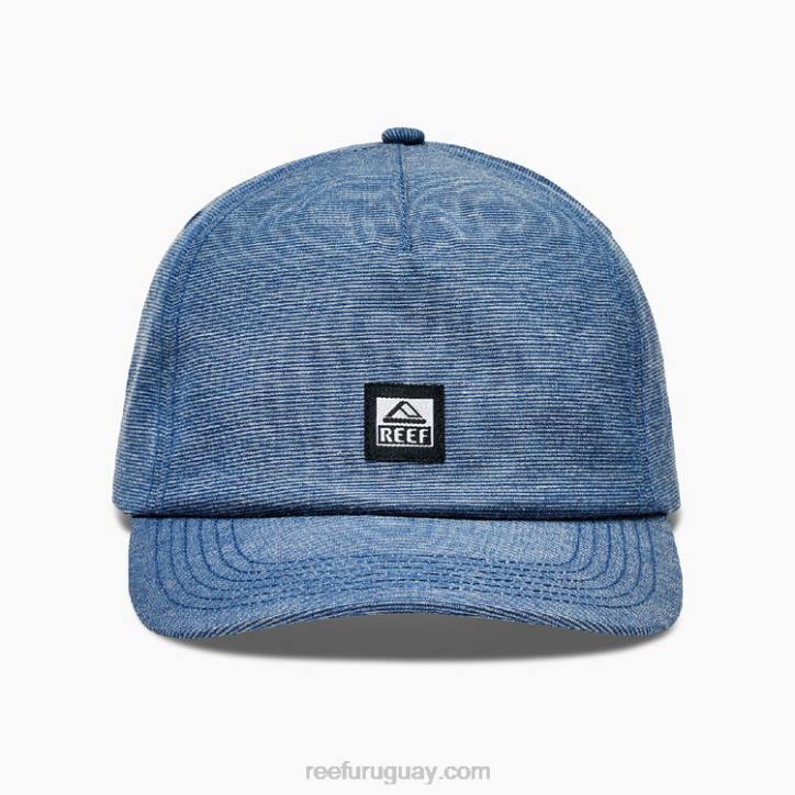 insignias azules R2BV802 gorra sin estructura bellport snapback Reef hombres
