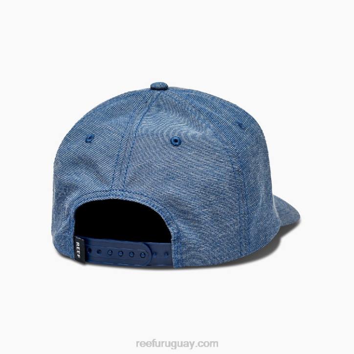 insignias azules R2BV802 gorra sin estructura bellport snapback Reef hombres