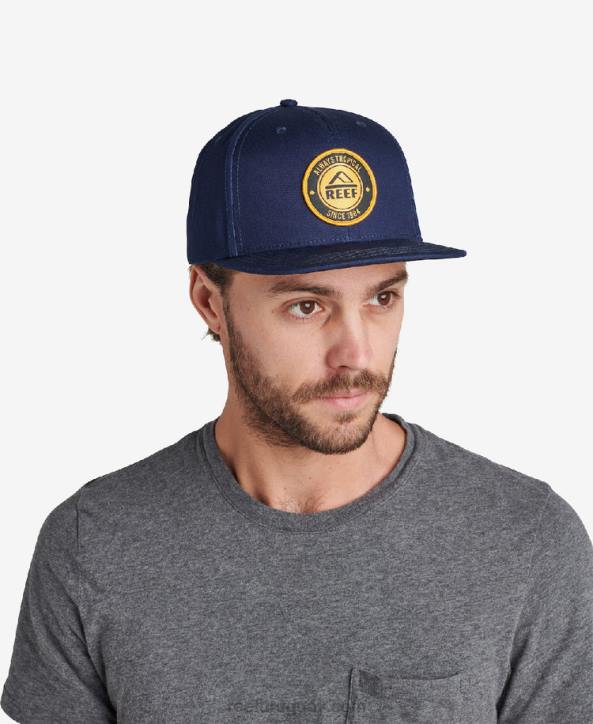insignias azules R2BV806 sombrero de visera plana Woodbury Reef hombres