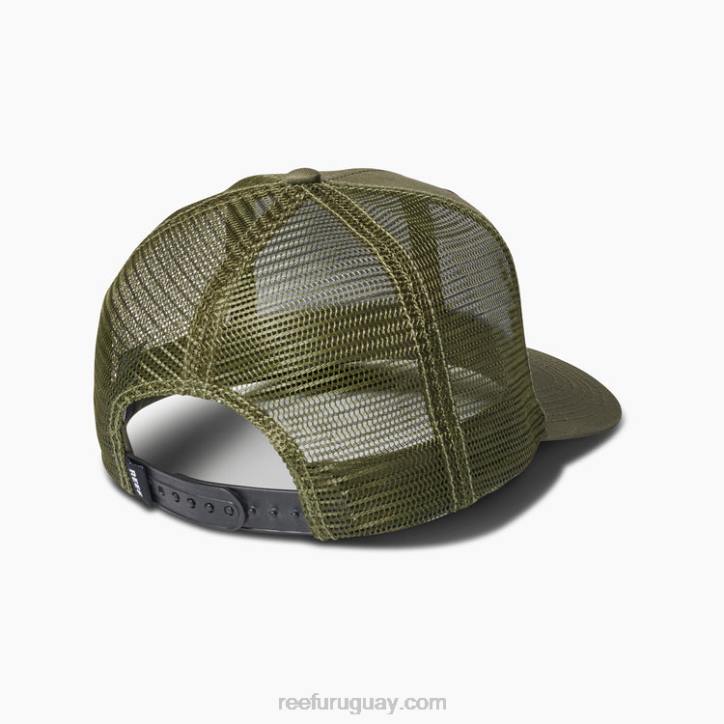 noche de oliva R2BV758 gorra de camionero snapback townsend Reef hombres