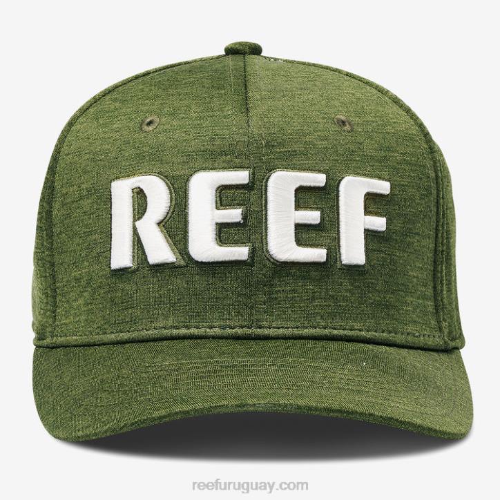oliva oscuro R2BV782 gorro barcelona stretch fit Reef hombres
