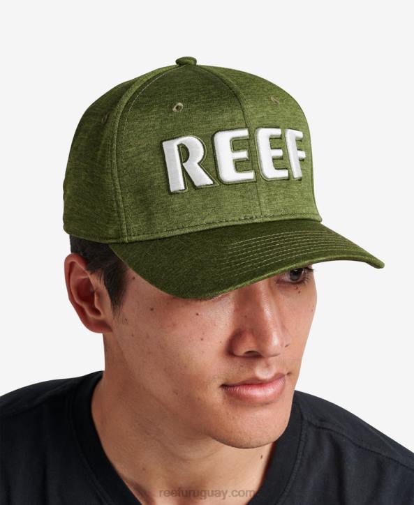 oliva oscuro R2BV782 gorro barcelona stretch fit Reef hombres