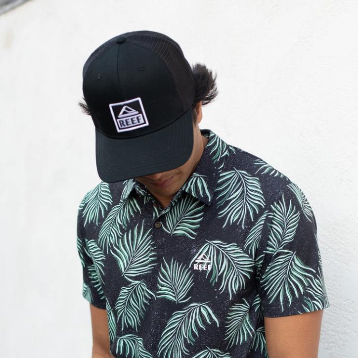 pirata negro R2BV761 gorra de camionero snapback townsend Reef hombres