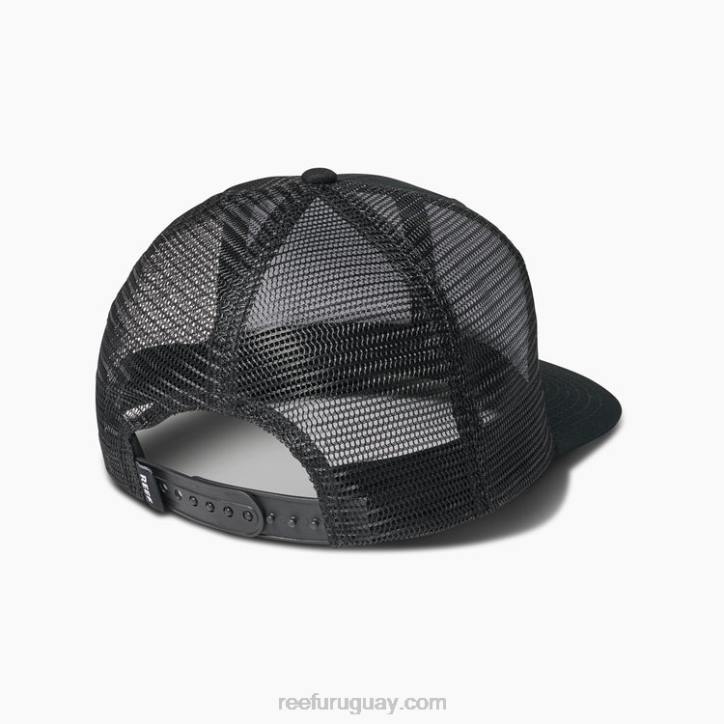 pirata negro R2BV761 gorra de camionero snapback townsend Reef hombres