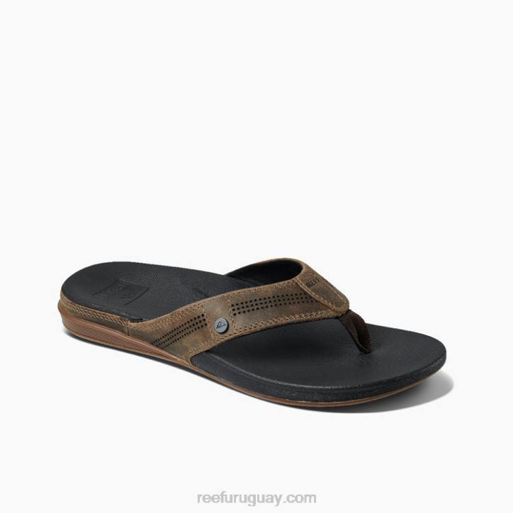 bronceado/negro R2BV347 cojín de lujo Reef hombres