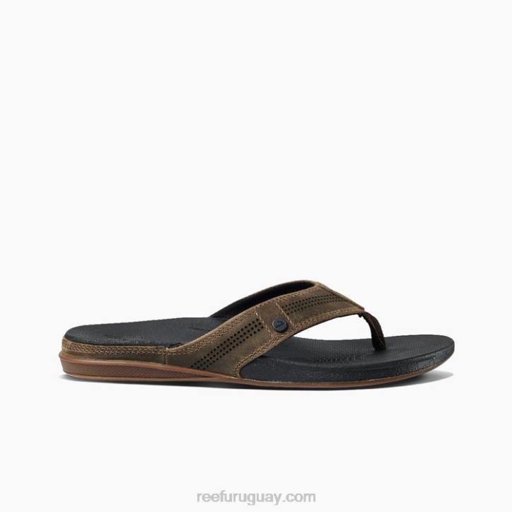 bronceado/negro R2BV347 cojín de lujo Reef hombres
