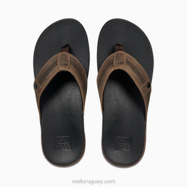 bronceado/negro R2BV347 cojín de lujo Reef hombres