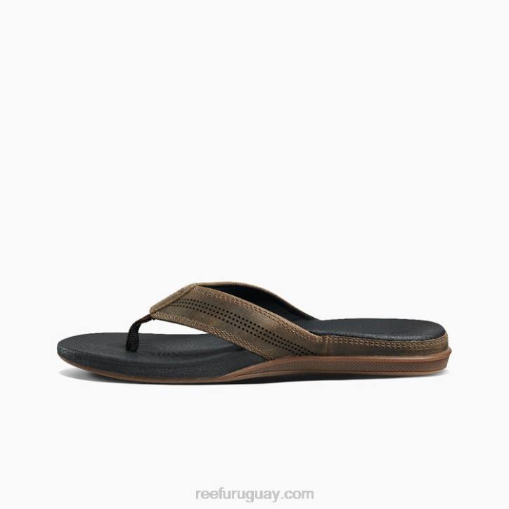 bronceado/negro R2BV347 cojín de lujo Reef hombres