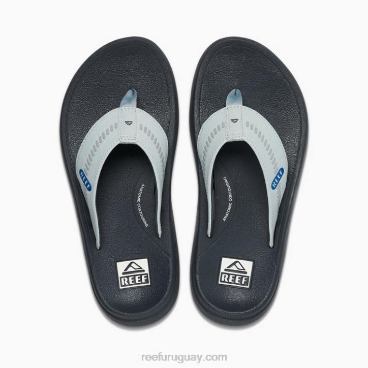 gris/gris claro/azul R2BV418 crucero de suela hinchable Reef hombres