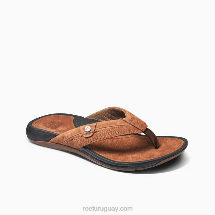marrón oscuro R2BV467 arrecife pacifico cuerohombres