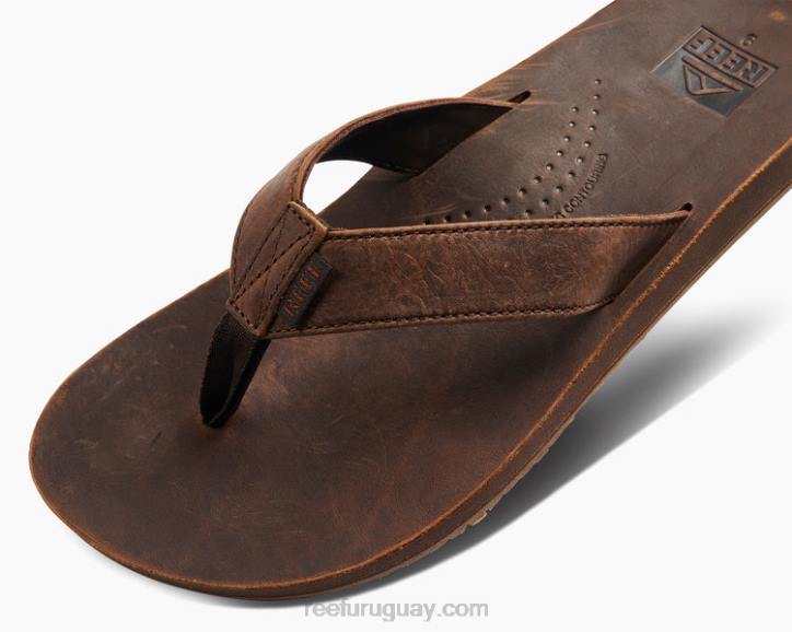 marron oscuro R2BV368 clásico de la deriva del arrecifehombres