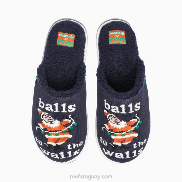 bolas a las paredes R2BV549 pantuflas arrecife x tipsy elfoshombres