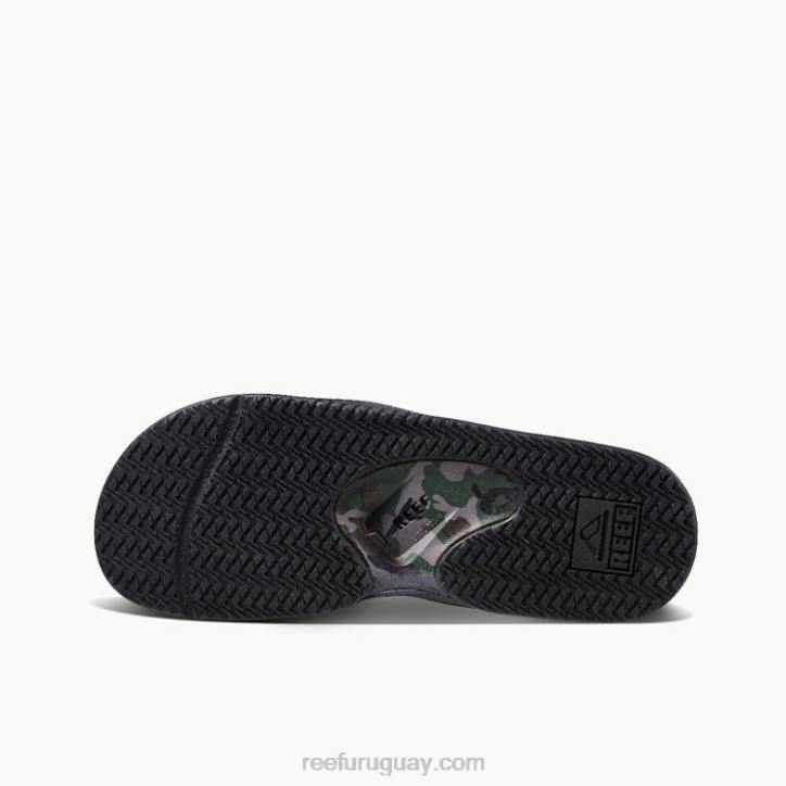 camuflaje verde oliva R2BV356 tobogán de abanico Reef hombres