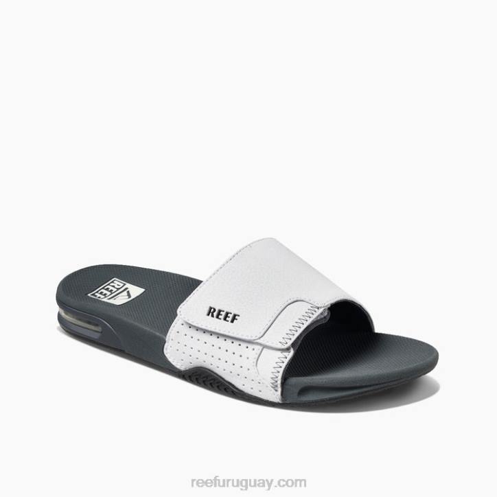 gris blanco R2BV359 tobogán de abanico Reef hombres