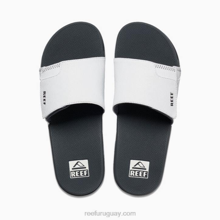 gris blanco R2BV359 tobogán de abanico Reef hombres