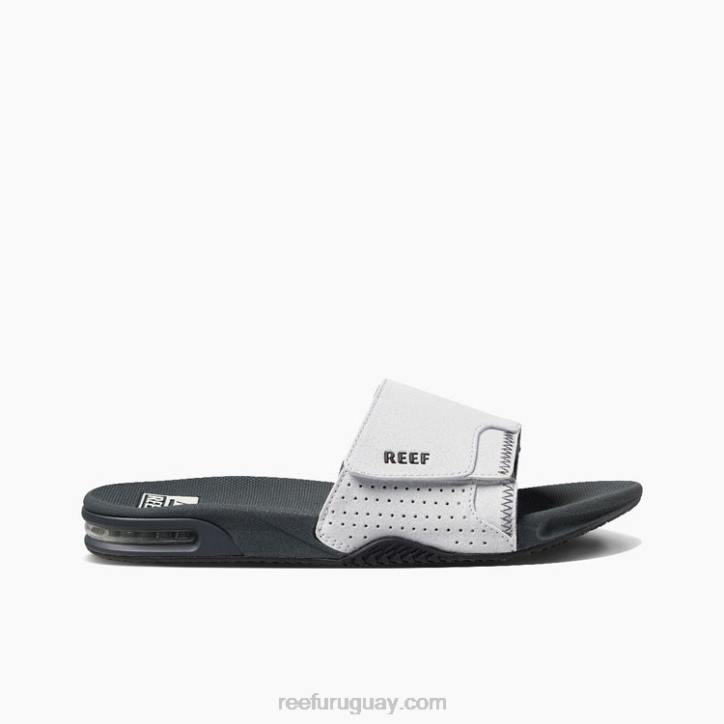 gris blanco R2BV359 tobogán de abanico Reef hombres