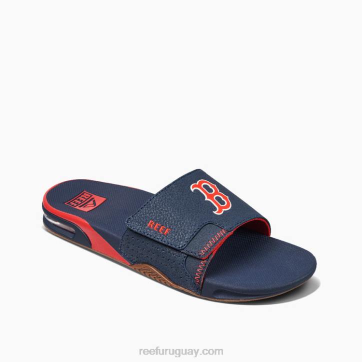 medias Rojas R2BV411 tobogán de abanico x mlb Reef hombres