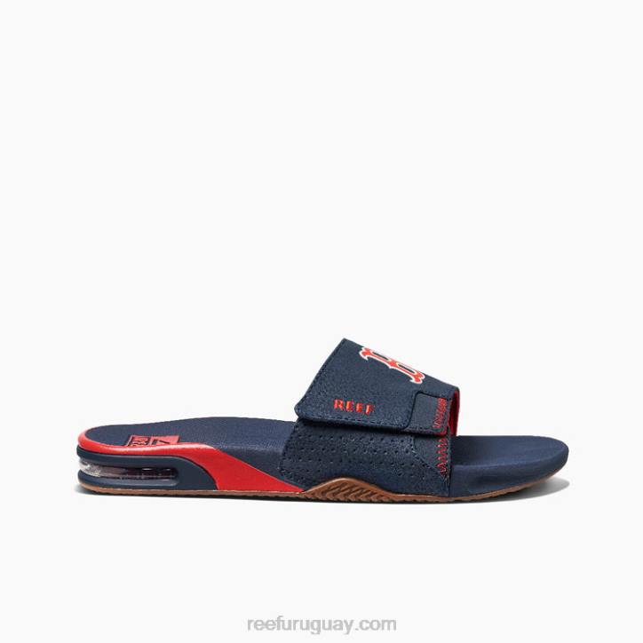 medias Rojas R2BV411 tobogán de abanico x mlb Reef hombres