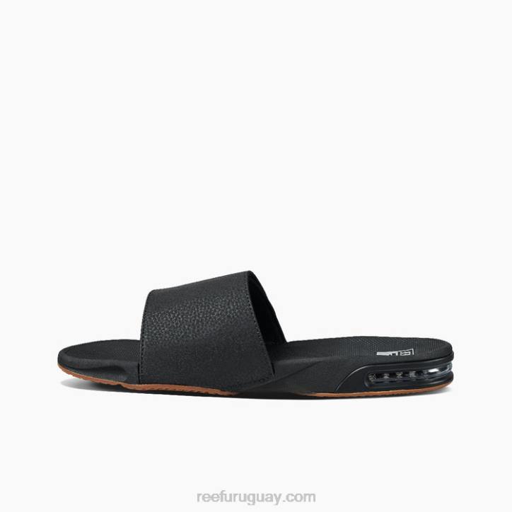 negro/plata R2BV332 tobogán de abanico Reef hombres