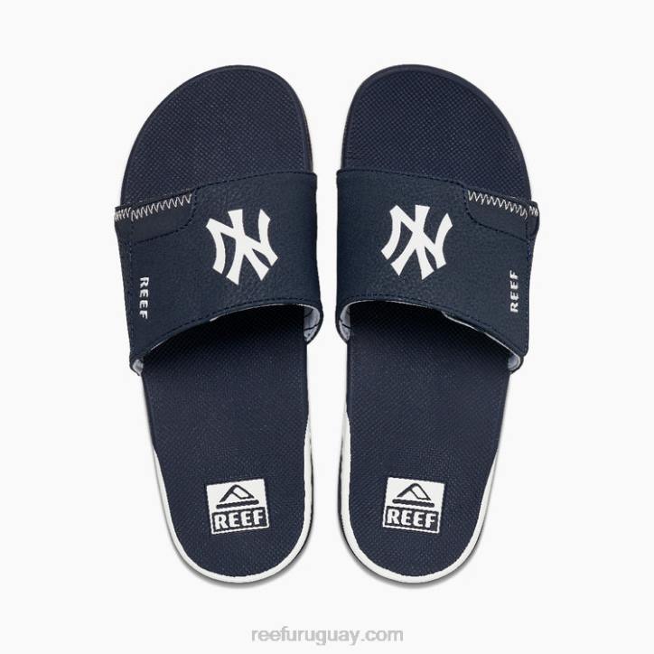 yanquis R2BV392 tobogán de abanico x mlb Reef hombres