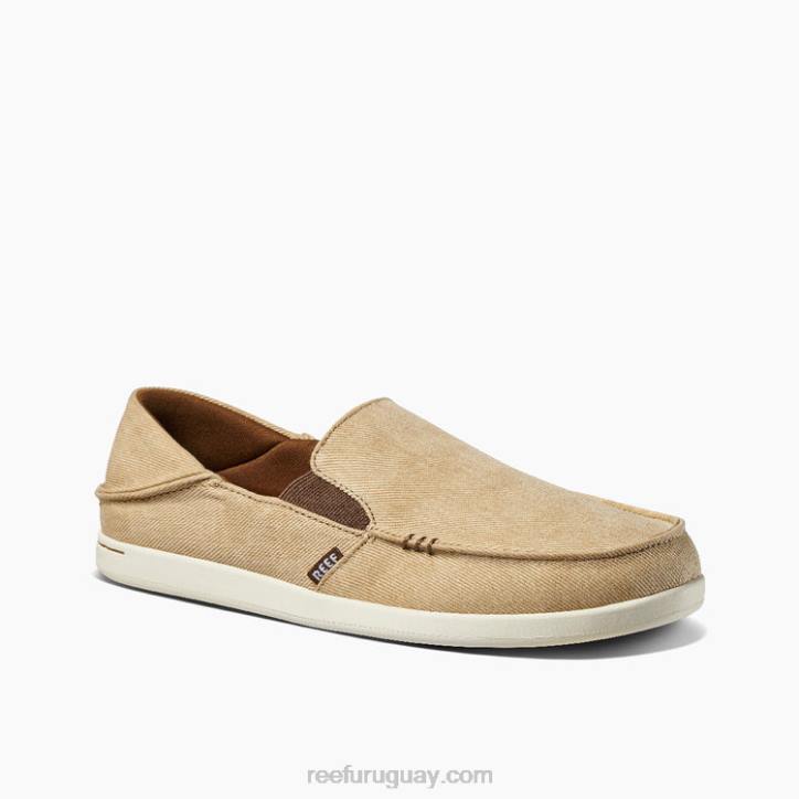 arenisca R2BV544 cojín matey lona lavada Reef hombres
