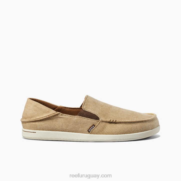 arenisca R2BV544 cojín matey lona lavada Reef hombres