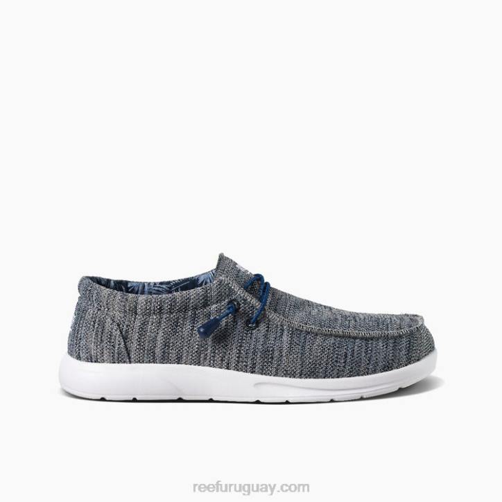 azul marino/blanco R2BV520 Cojín costa malla Reef hombres