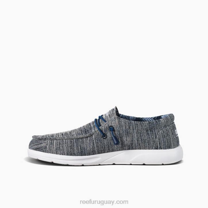 azul marino/blanco R2BV520 Cojín costa malla Reef hombres