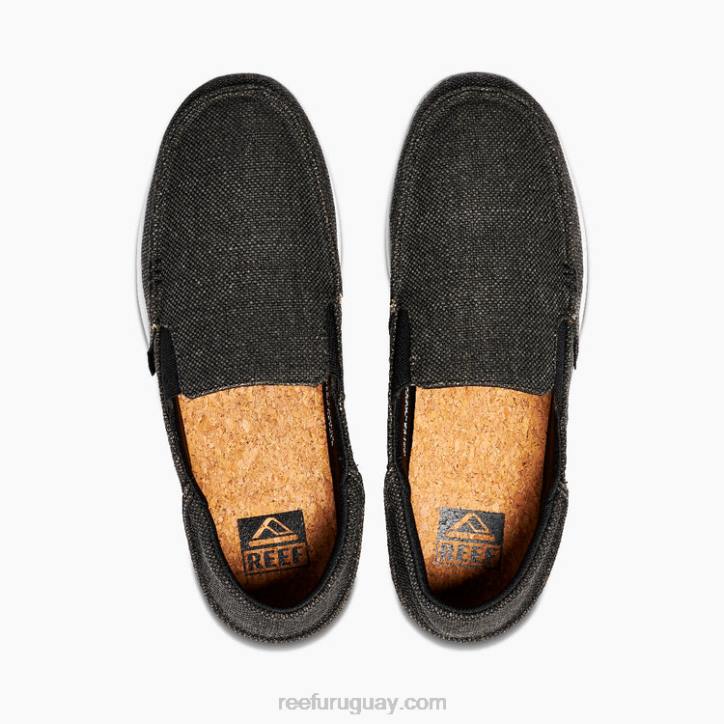 blanco negro R2BV524 cojín matey Reef hombres