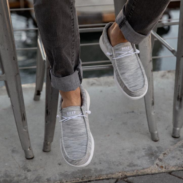 gris claro/blanco R2BV485 Cojín costa malla Reef hombres