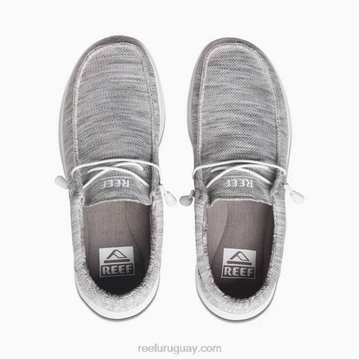 gris claro/blanco R2BV485 Cojín costa malla Reef hombres