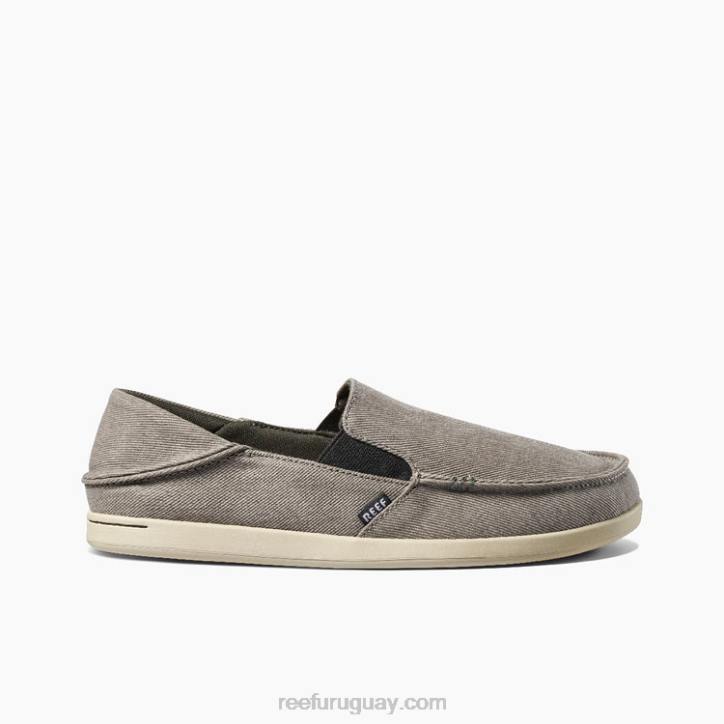 guijarro R2BV504 cojín matey lona lavada Reef hombres
