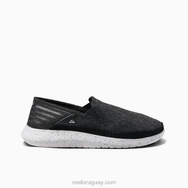 negro R2BV516 viajero de suela hinchable Reef hombres