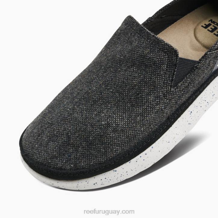negro R2BV516 viajero de suela hinchable Reef hombres