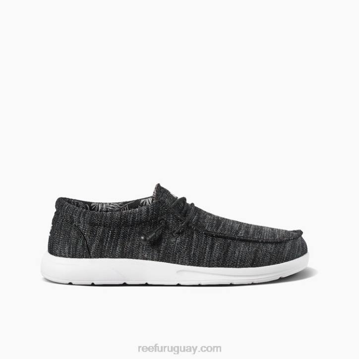 negro/gris/blanco R2BV492 Cojín costa malla Reef hombres