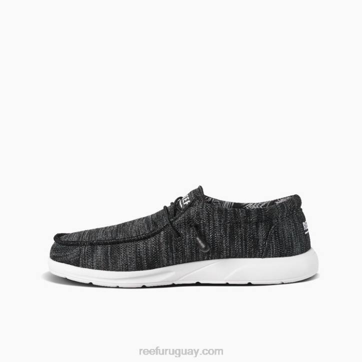 negro/gris/blanco R2BV492 Cojín costa malla Reef hombres