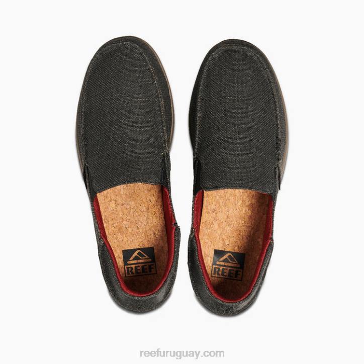 negro/rojo/gris R2BV513 cojín matey Reef hombres