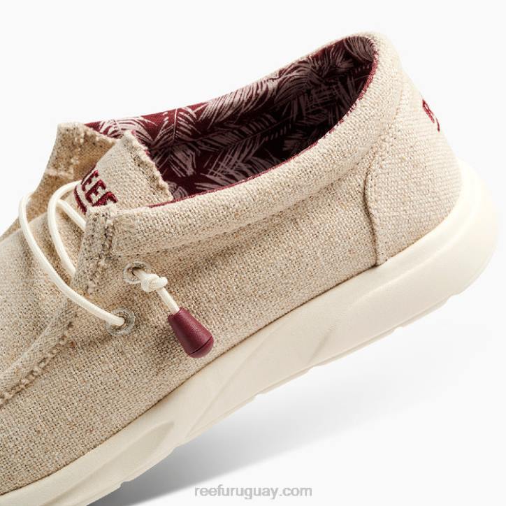 yute tostado R2BV531 cojín costa textil Reef hombres
